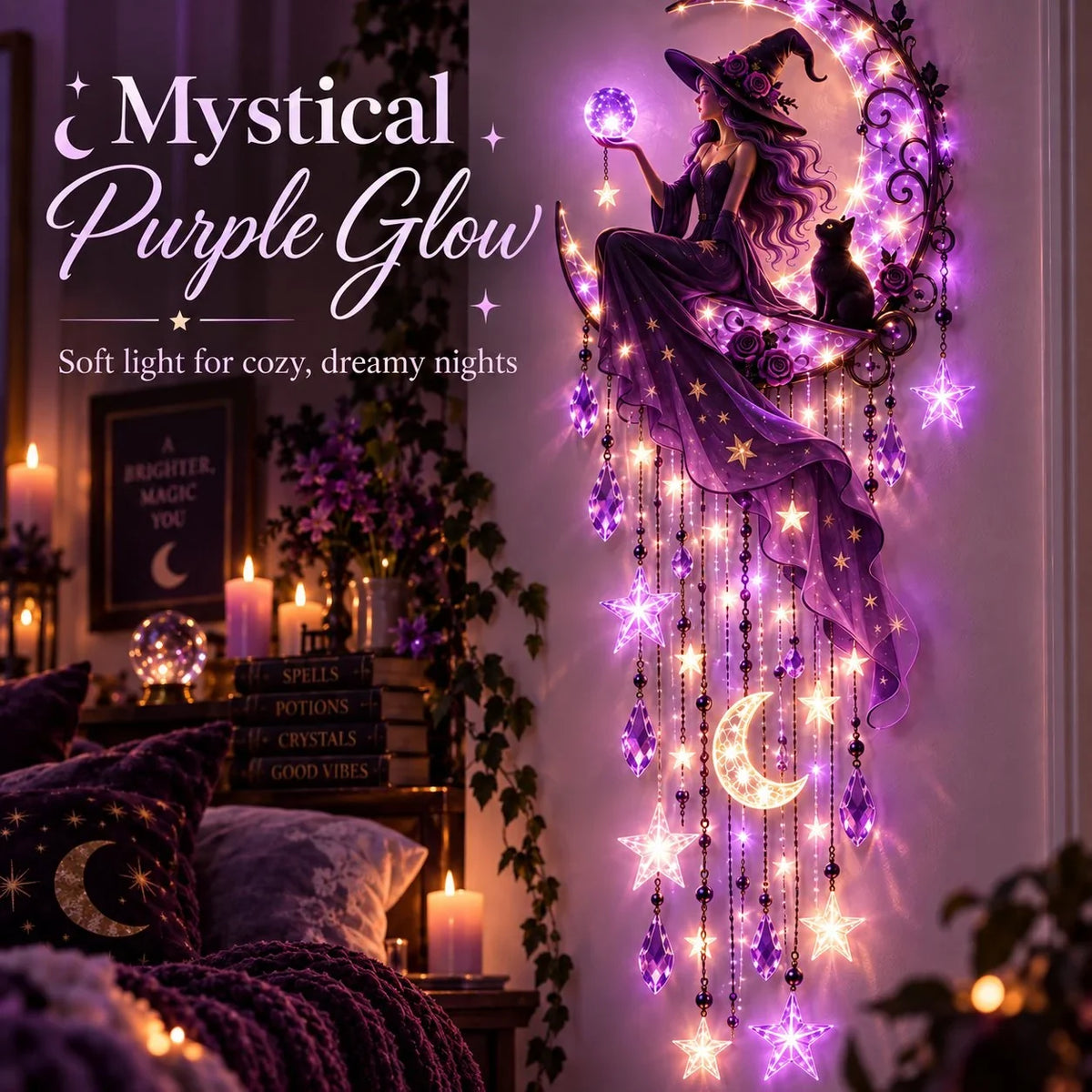 🌙✨ Bring a Little Witchy Magic to Every Empty Wall