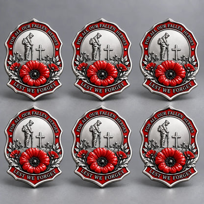 🎖️limited Edition Red Poppy Remembrance Brooch– For All Our Fallen Heroes🌺