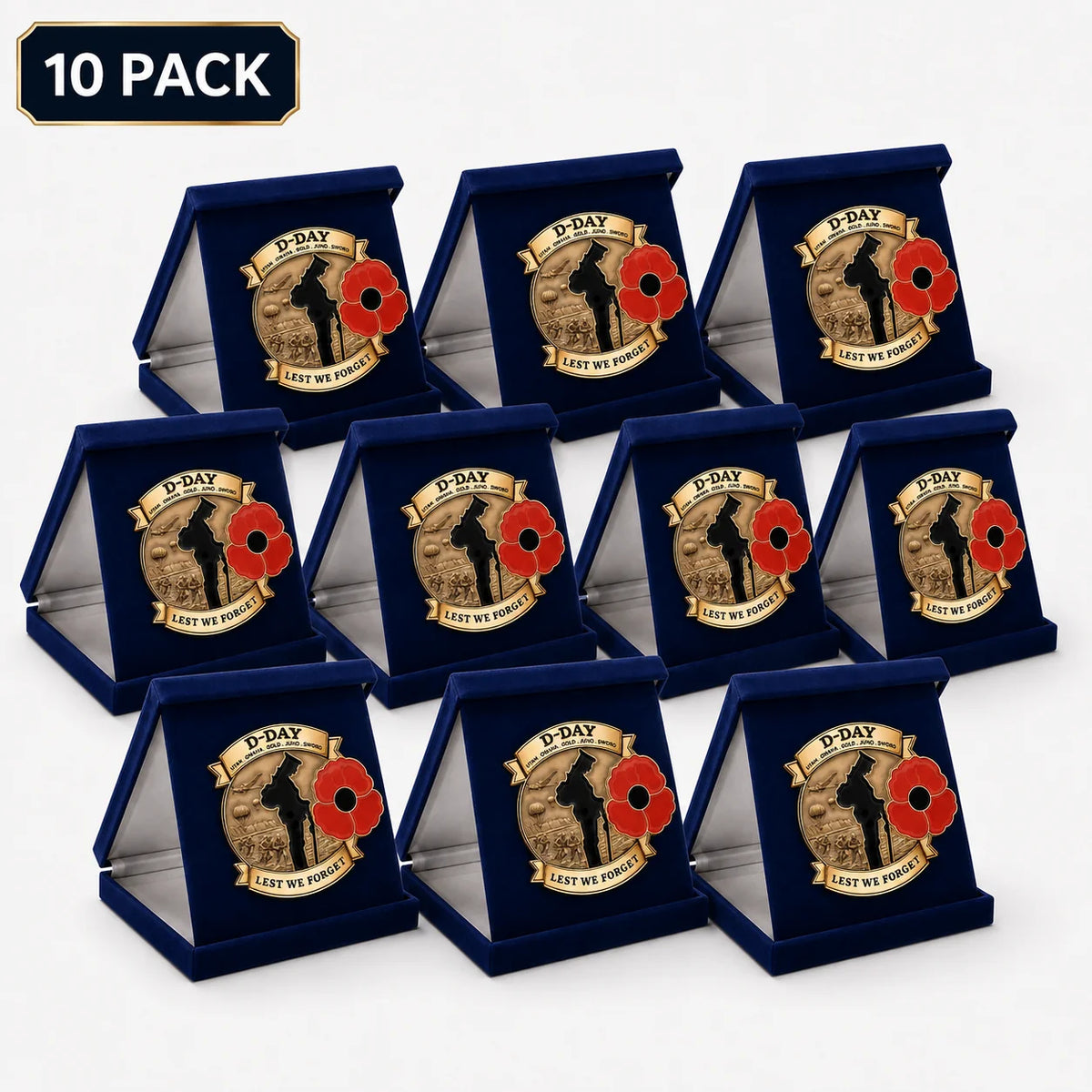 Limited Edition 80th Anniversary Commemorative Brooch