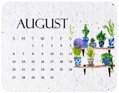 ✨Early Holiday Sale 50% OFF🌱Eco-Friendly Plantable “Timeless” Seed Calendar 2027