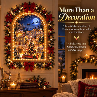 🏠✨ Animated Christmas Village — A Magical Holiday Display