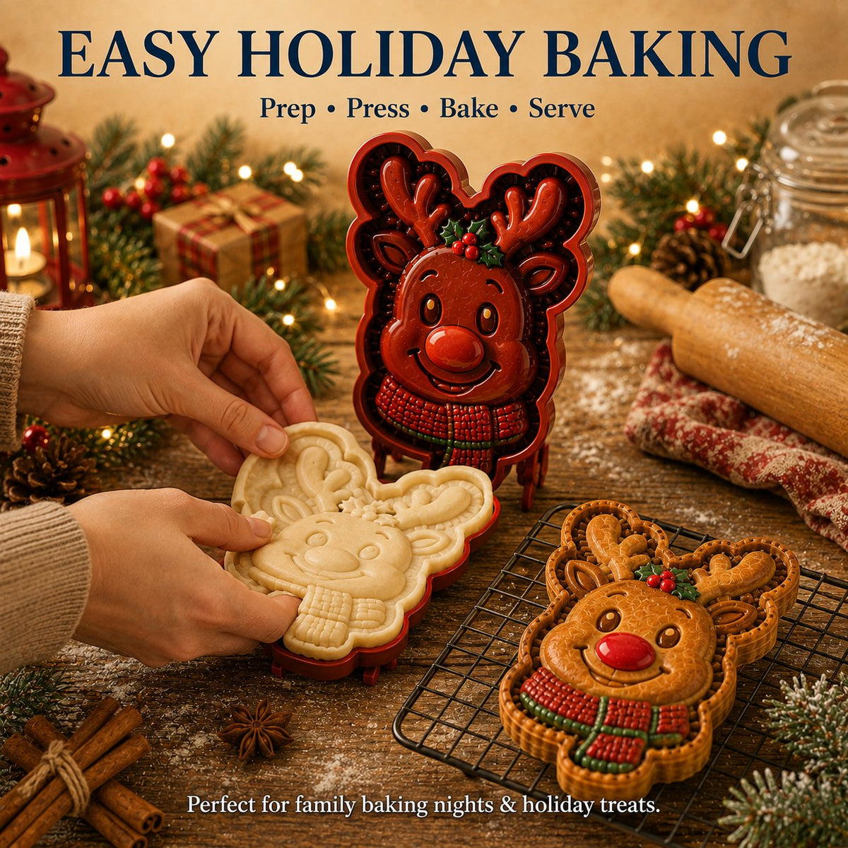 🔥🔥Only $16.99 Last Day Promotion!✨ 🎄16-Design Christmas Mini Pie Mold Collection 🥧