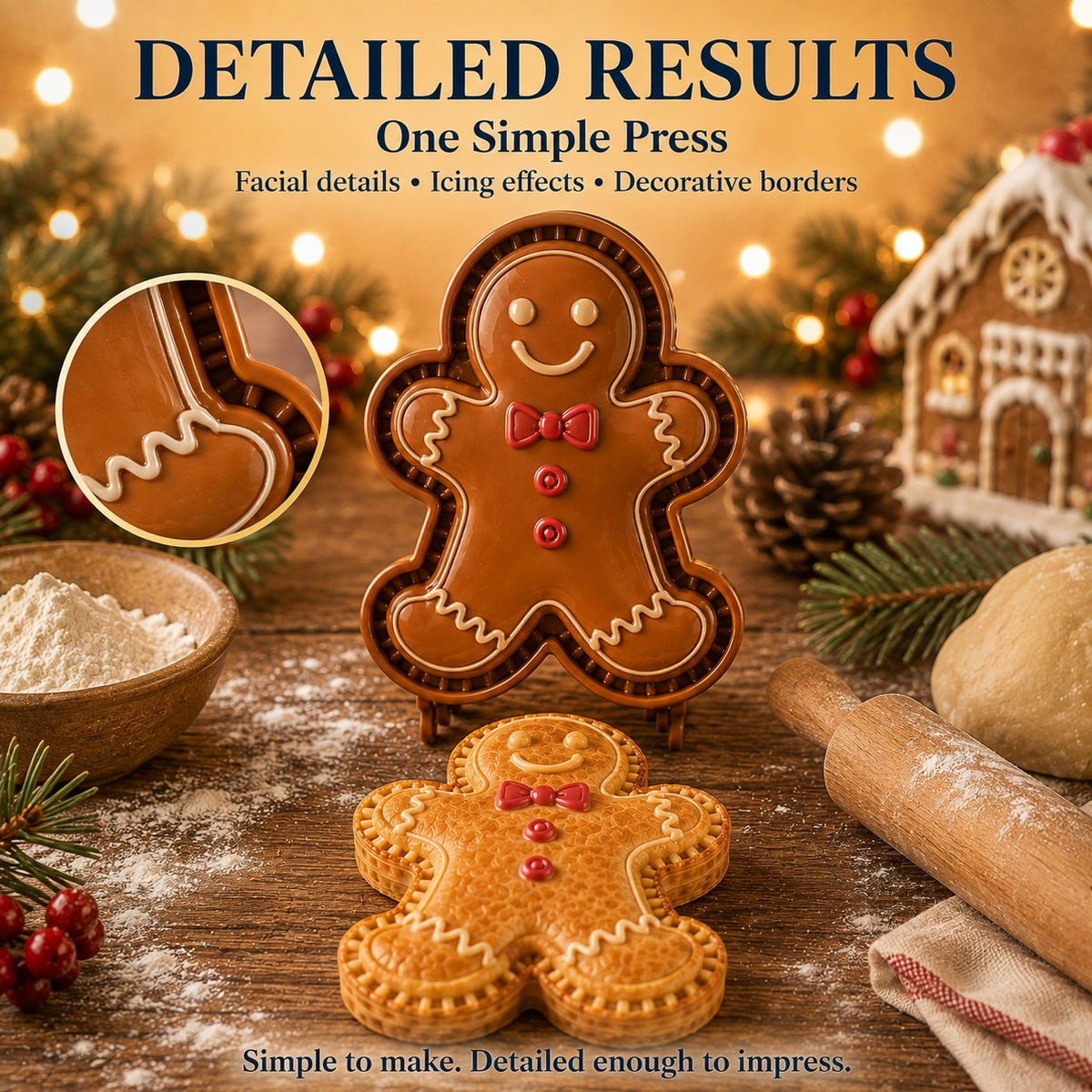 🔥🔥Only $16.99 Last Day Promotion!✨ 🎄16-Design Christmas Mini Pie Mold Collection 🥧