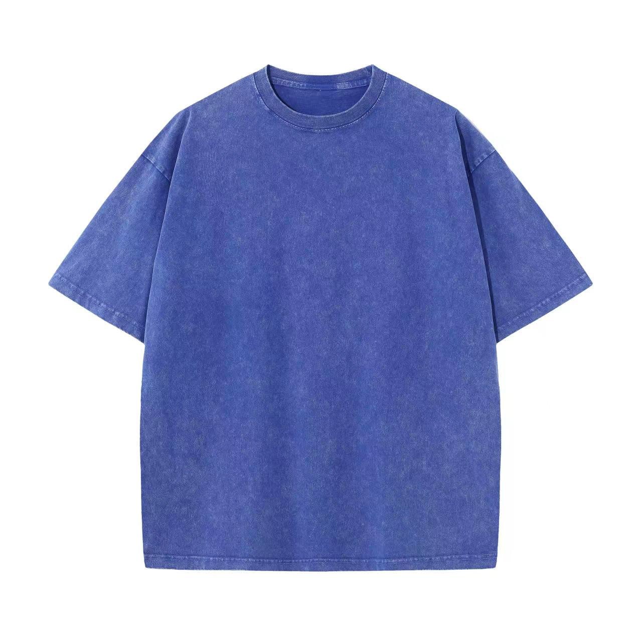 ⚡Hot Sales🔥Oversized Tshirts for Men Gym Vintage Heavyweight T Shirts Cotton Workout Acid Wash Baggy Tees