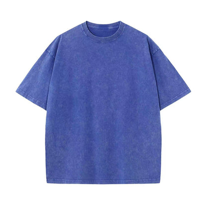 ⚡Hot Sales🔥Oversized Tshirts for Men Gym Vintage Heavyweight T Shirts Cotton Workout Acid Wash Baggy Tees