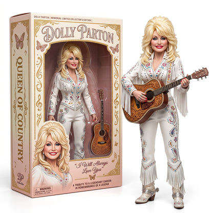 IN LOVING MEMORY OF THE QUEEN OF COUNTRY (1946-2026)  HOT TOY DOLLS