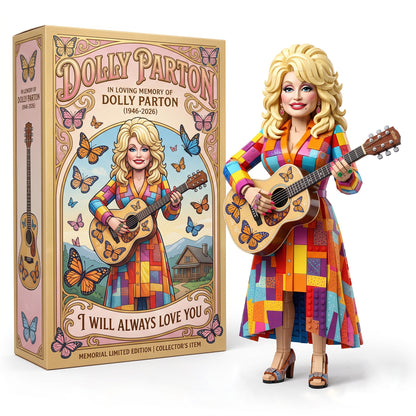 IN LOVING MEMORY OF THE QUEEN OF COUNTRY (1946-2026) Building Blocks