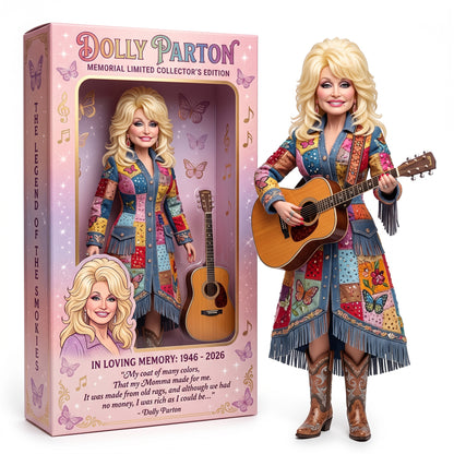 IN LOVING MEMORY OF THE QUEEN OF COUNTRY (1946-2026)  HOT TOY DOLLS