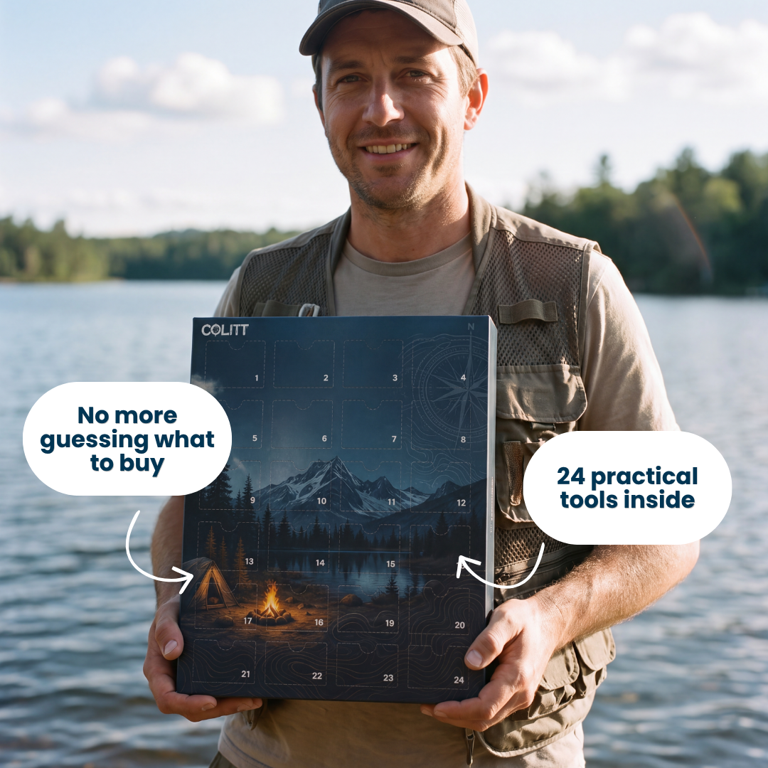 The Outdoorsman Advent Calendar — 24 Real Outdoor Tools, One Behind Every Door