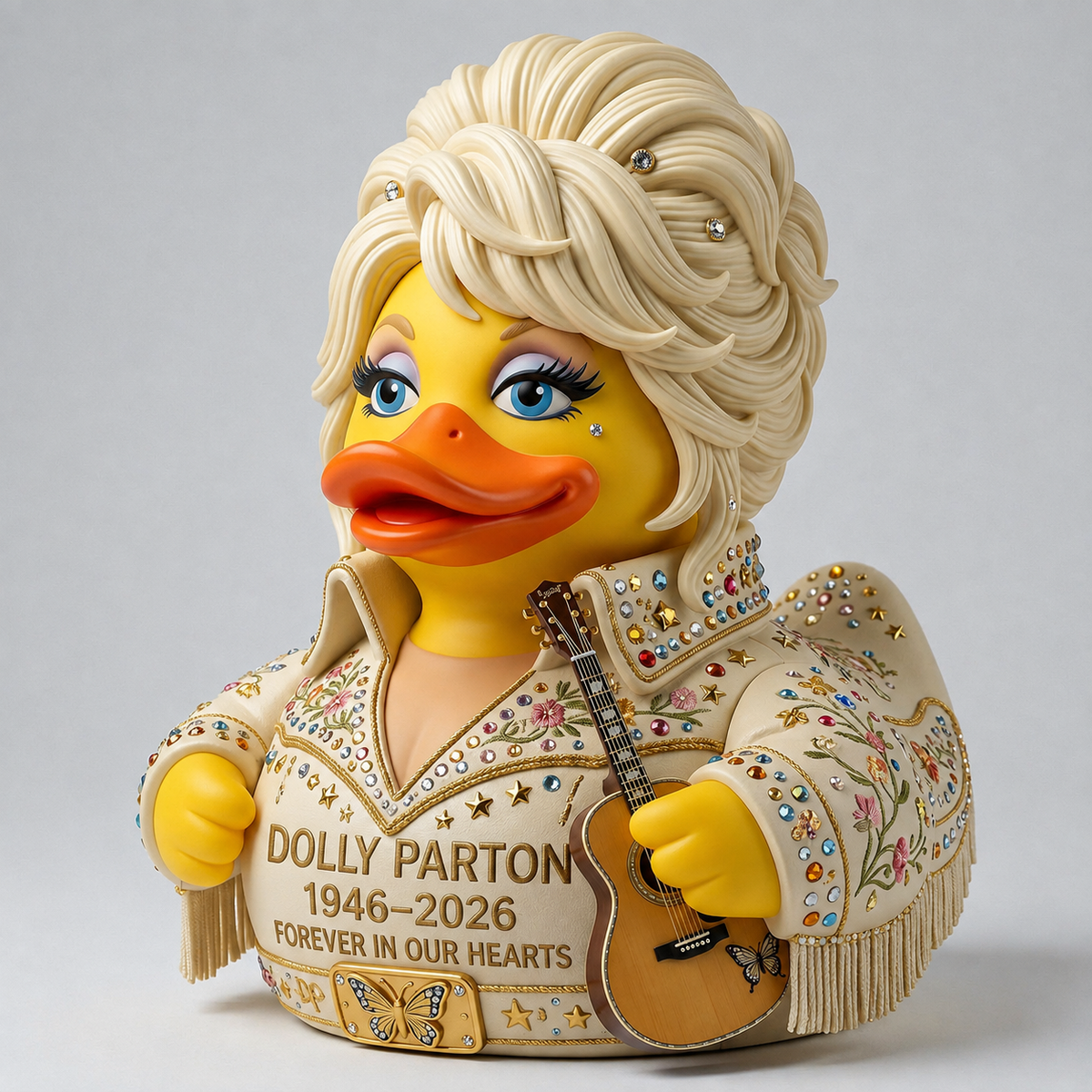 Dolly Parton 70th Anniversary Collectible Duck