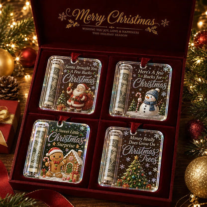 🎄Christmas Cash Gift Ornament- Make Cash Feel Like A Real Christmas Gift💵