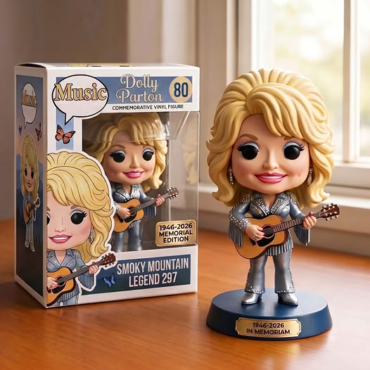 Dolly Parton Memorial Vinyl Doll