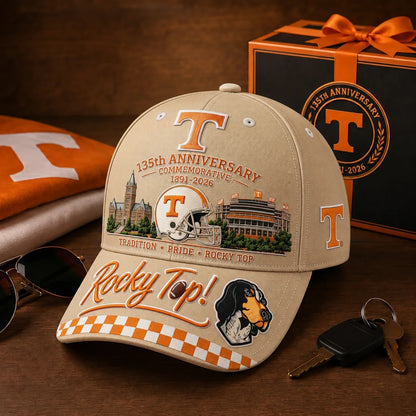 🇺🇸 Last Day Promo: 49% OFF🐶Rocky T🏈p 135th Anniversary Commemorative Cap