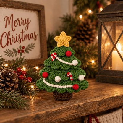 🎄 Handmade Crochet Christmas Ornaments(𝐄𝐭𝐡𝐚𝐧 𝐖𝐚𝐥𝐤𝐞𝐫 𝐇𝐚𝐧𝐝𝐦𝐚𝐝𝐞®) - The Best Christmas Gift