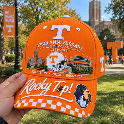 🇺🇸 Last Day Promo: 49% OFF🐶Rocky T🏈p 135th Anniversary Commemorative Cap