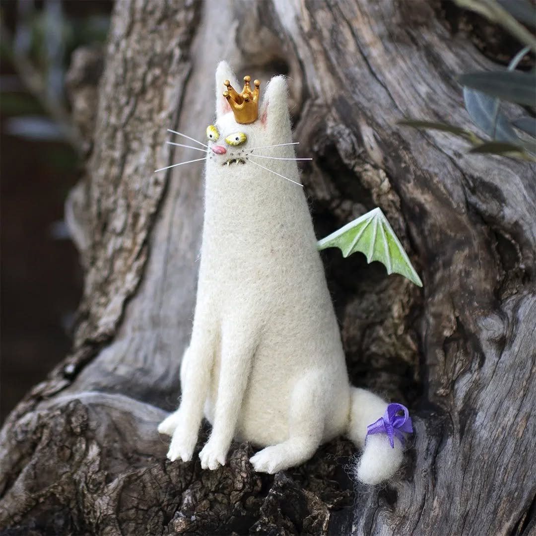 🎄✨Wool Felt Familiars – Quirky Handmade Companions