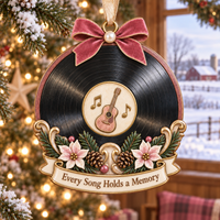 Vinyl Record Guitar🎵💿