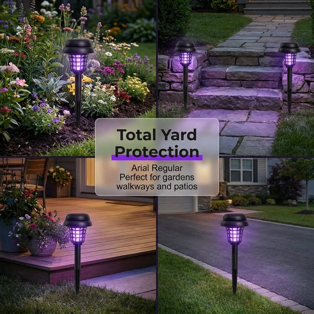 Last Day 49%OFF🔥✨Solar Mosquito Zapper Light