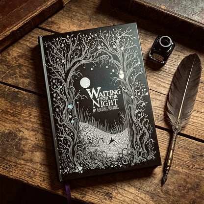 📖The Essential Reading Journal: Waiting for the Night Edition(📚Hardcover & Durability Line)