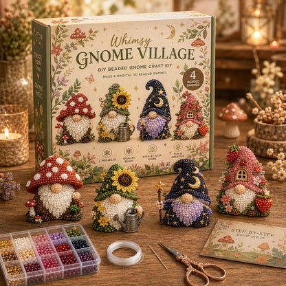 🧵🧵✨ Creative Beaded Mini World 3D DIY Kit Collection