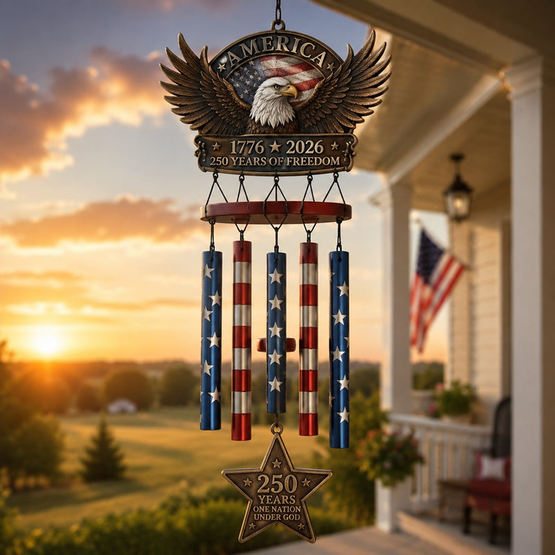 💥Flash Sale - Up To 49% Off ⏰ - 250 Years of Freedom™ Commemorate Wind Chime