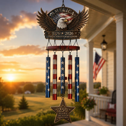 💥Flash Sale - Up To 49% Off ⏰ - 250 Years of Freedom™ Commemorate Wind Chime