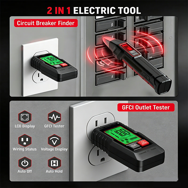 Voltage tester screen