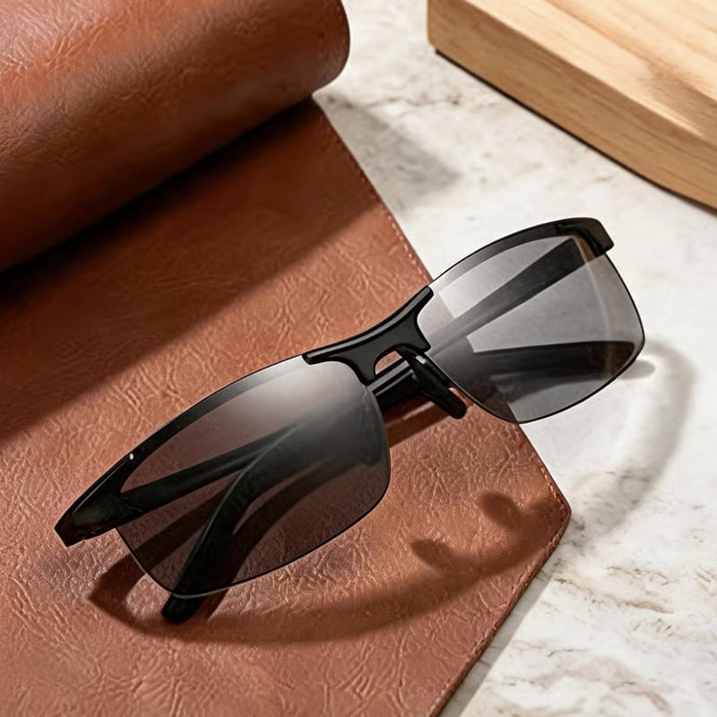 🔥Last Day 50% OFF-Photochromic Sunglasses with Anti-glare Polarized Lens