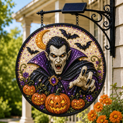 💥LAST DAY 57% OFF - 🎃 Solar Halloween LED Hanging Sign Light 👻 (📦Buy 2 Free Shipping)