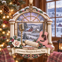 Arch Window Mic Guitar🎤🎶