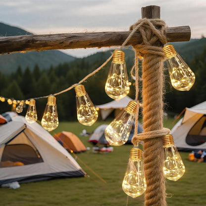 ✨ Solar String Lights-18ft-10LED