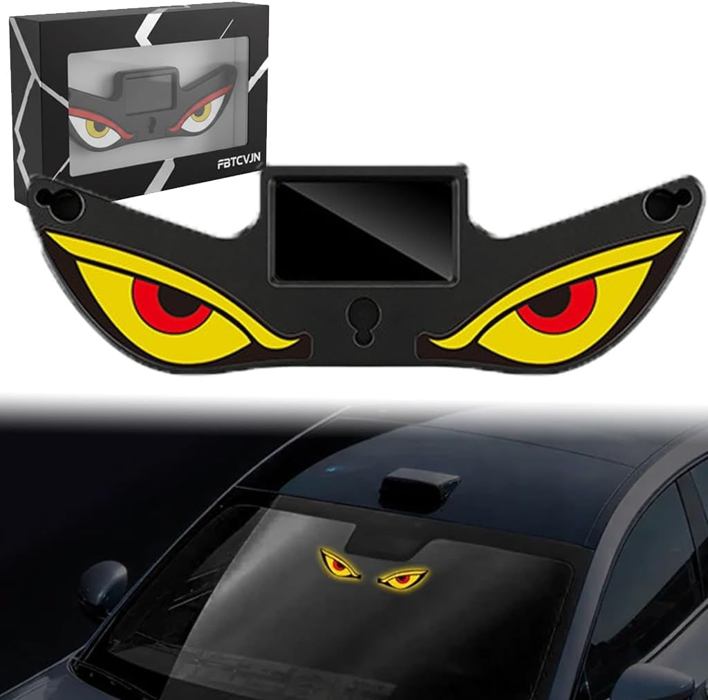 Halloween Sale🎃Solar Demon Eye LED Car Window Light