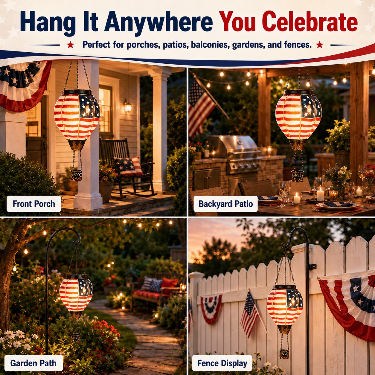 🔥LAST DAY 50% OFF -Buy 2, Get Free Shipping — 250th Anniversary Edition Solar Hot Air Balloon Lanterns