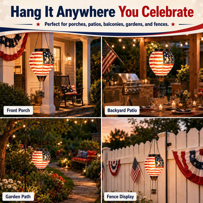🔥LAST DAY 50% OFF -Buy 2, Get Free Shipping — 250th Anniversary Edition Solar Hot Air Balloon Lanterns
