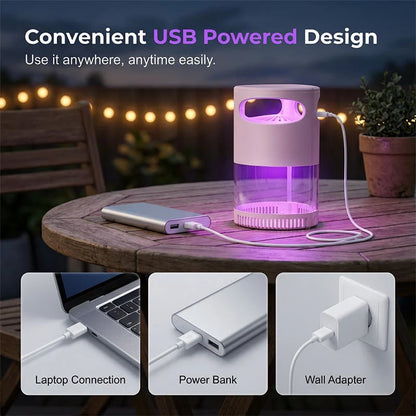🦟  UV Mosquito Killer Lamp – quiet, USB, chemical-free. 50K+ sold! 🔇🌙