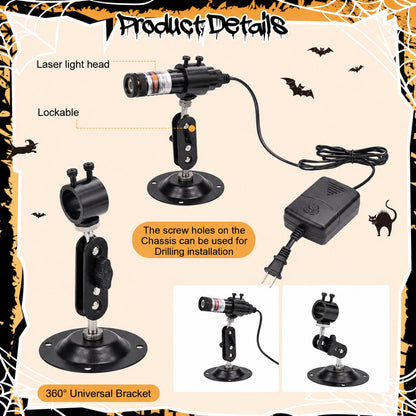 Module/projecteur laser vert Halloween🎃