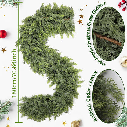 ⛄2026 Christmas Artificial Cedar Garland