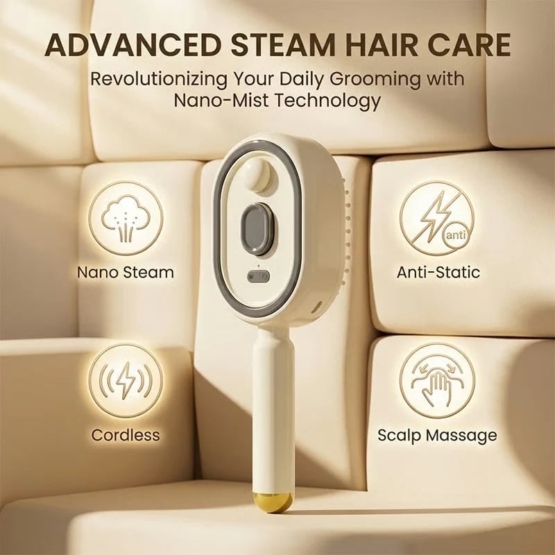 🔥Day Sale 49% OFF🔥Electric Spray Air Cushion Massage Comb🔥