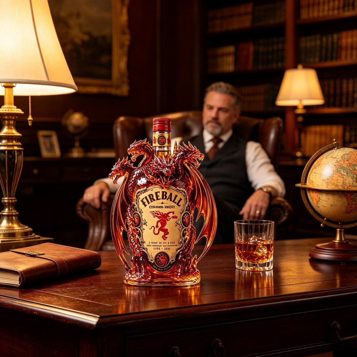 🐉🔥 Legendary Dragon Bar Decanter – Sculpted Collector Bottle for Home Bar & Gifting