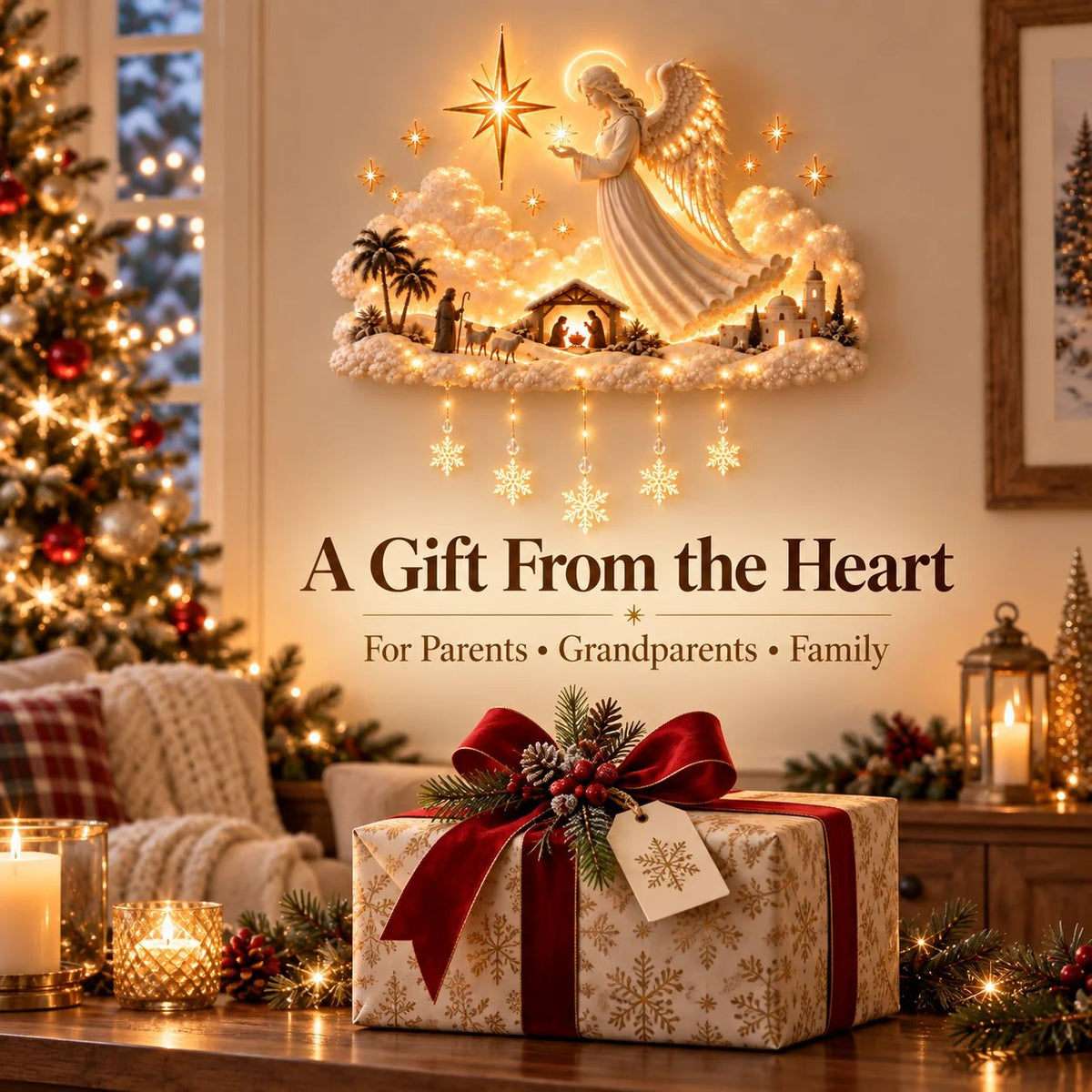 🔥LAST DAY 50% OFF -✨ Christmas Blessing Angel Glow