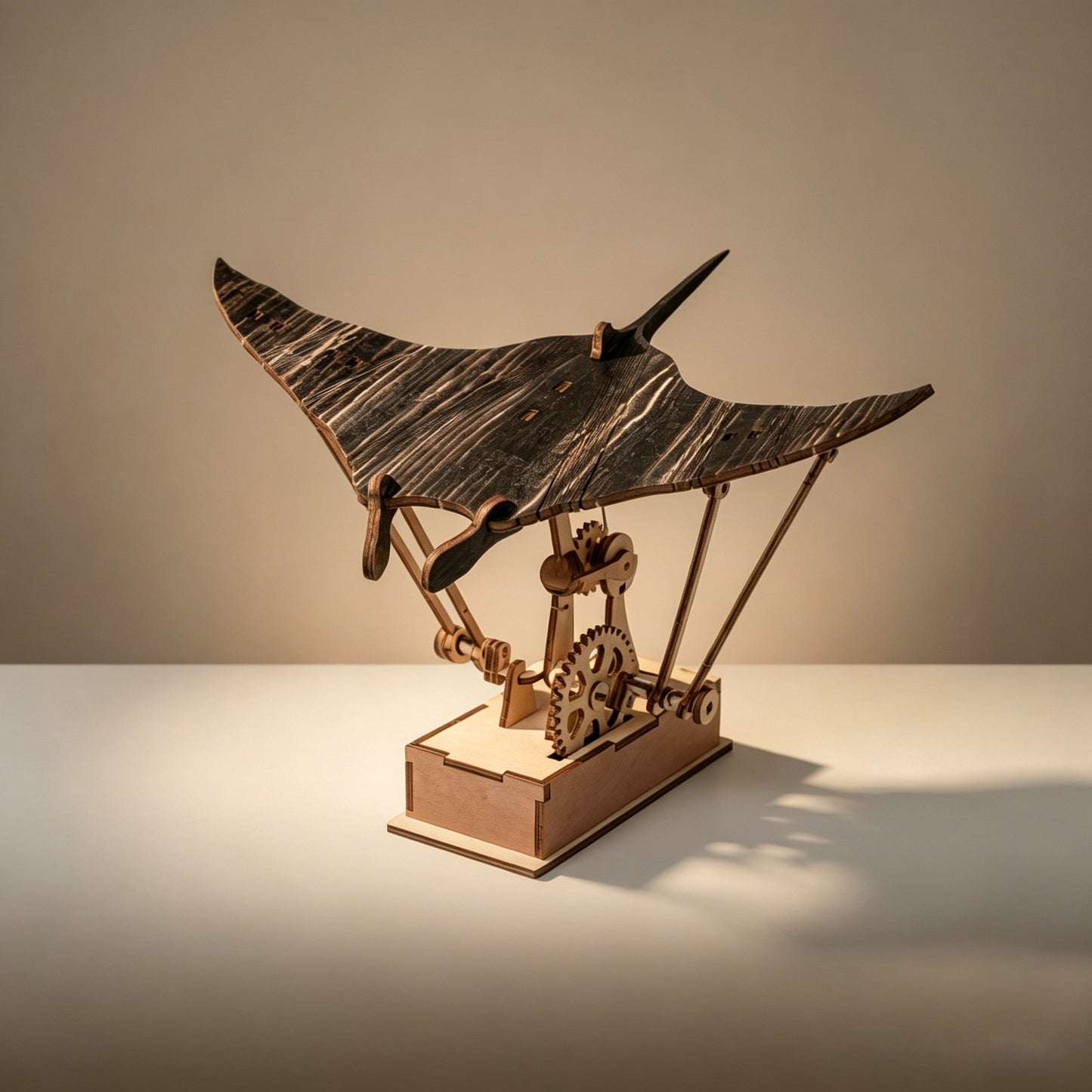InexceptedTM Wooden Manta Ray — The Gift Dad Won’t Forget 🐦‍⬛