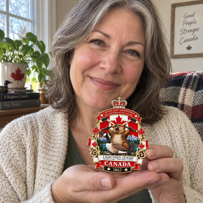 🍁 Canada 160th Anniversary “A Mari Usque Ad Mare” Tribute Badge