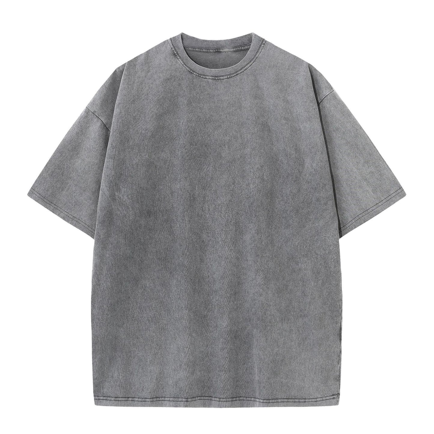 ⚡Hot Sales🔥Oversized Tshirts for Men Gym Vintage Heavyweight T Shirts Cotton Workout Acid Wash Baggy Tees