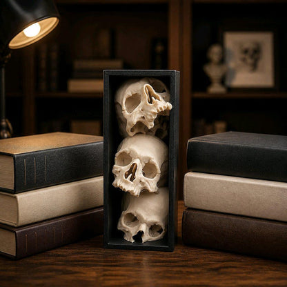 Pile of Skulls Book nook