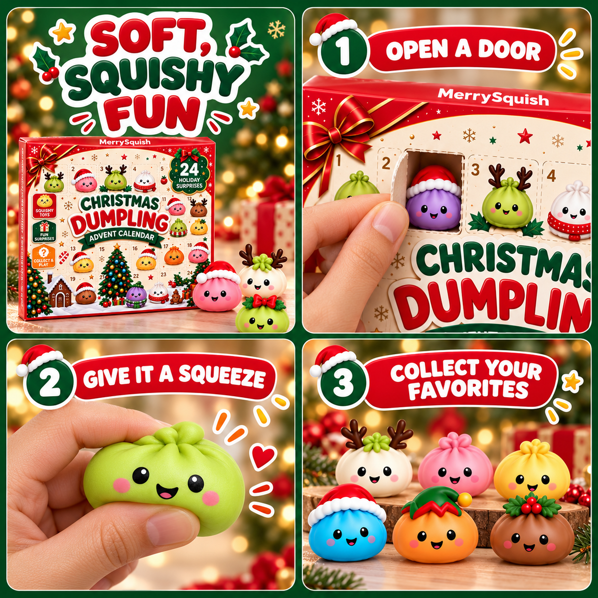 MerrySquish Original Dumpling Advent Calendar