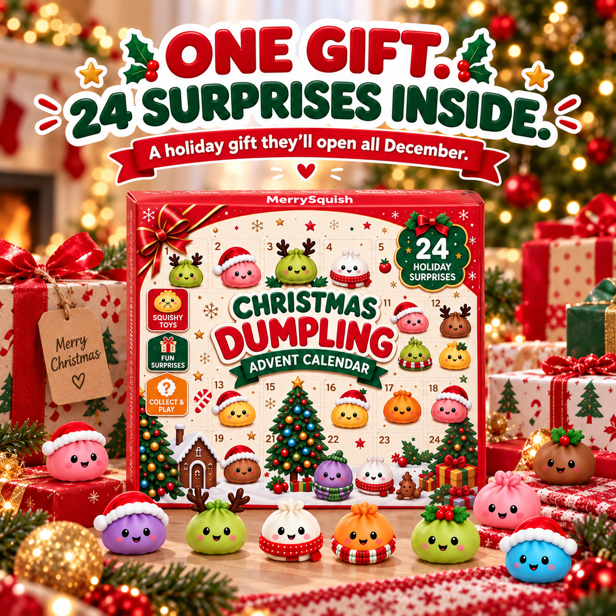 MerrySquish Original Dumpling Advent Calendar