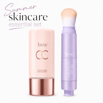 CC Color-Correcting Tinted Serum – Lightweight, Shade-Adaptive Coverage with 24H Hydration & 16H Waterproof Wear