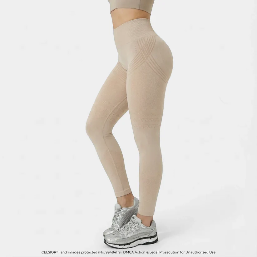 High Waisted And Hip Lifting Yoga Elastic Quick Drying Tight Pants ⭐