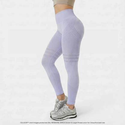 High Waisted And Hip Lifting Yoga Elastic Quick Drying Tight Pants ⭐