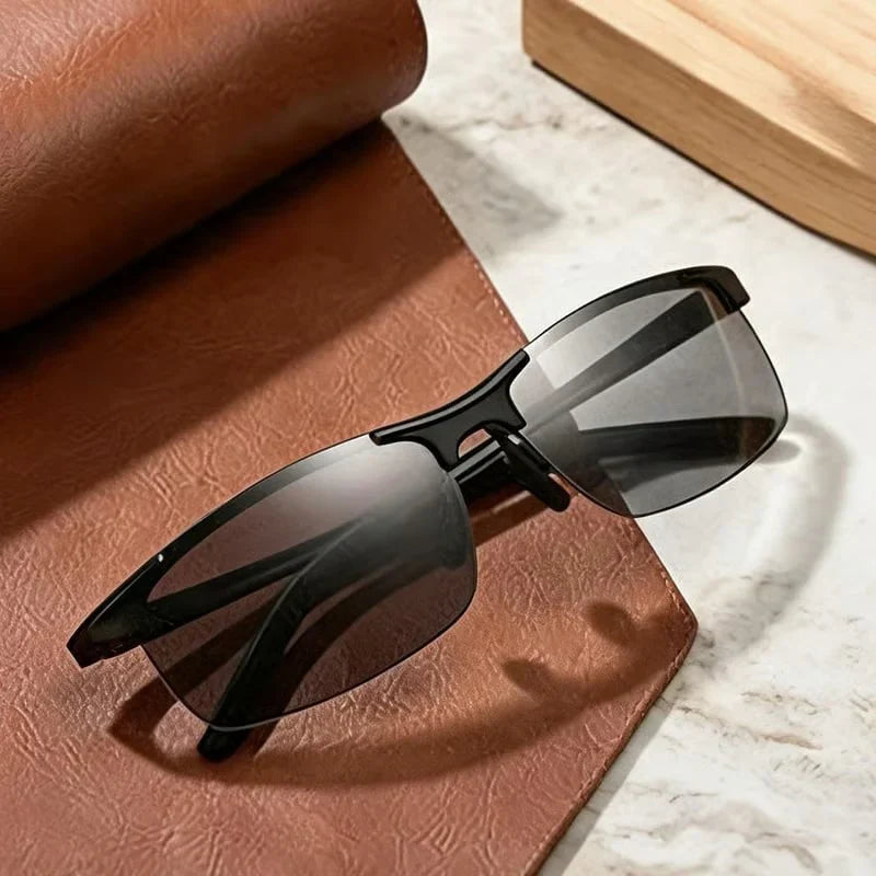 🔥Last Day 50% OFF-Photochromic Sunglasses with Anti-glare Polarized Lens
